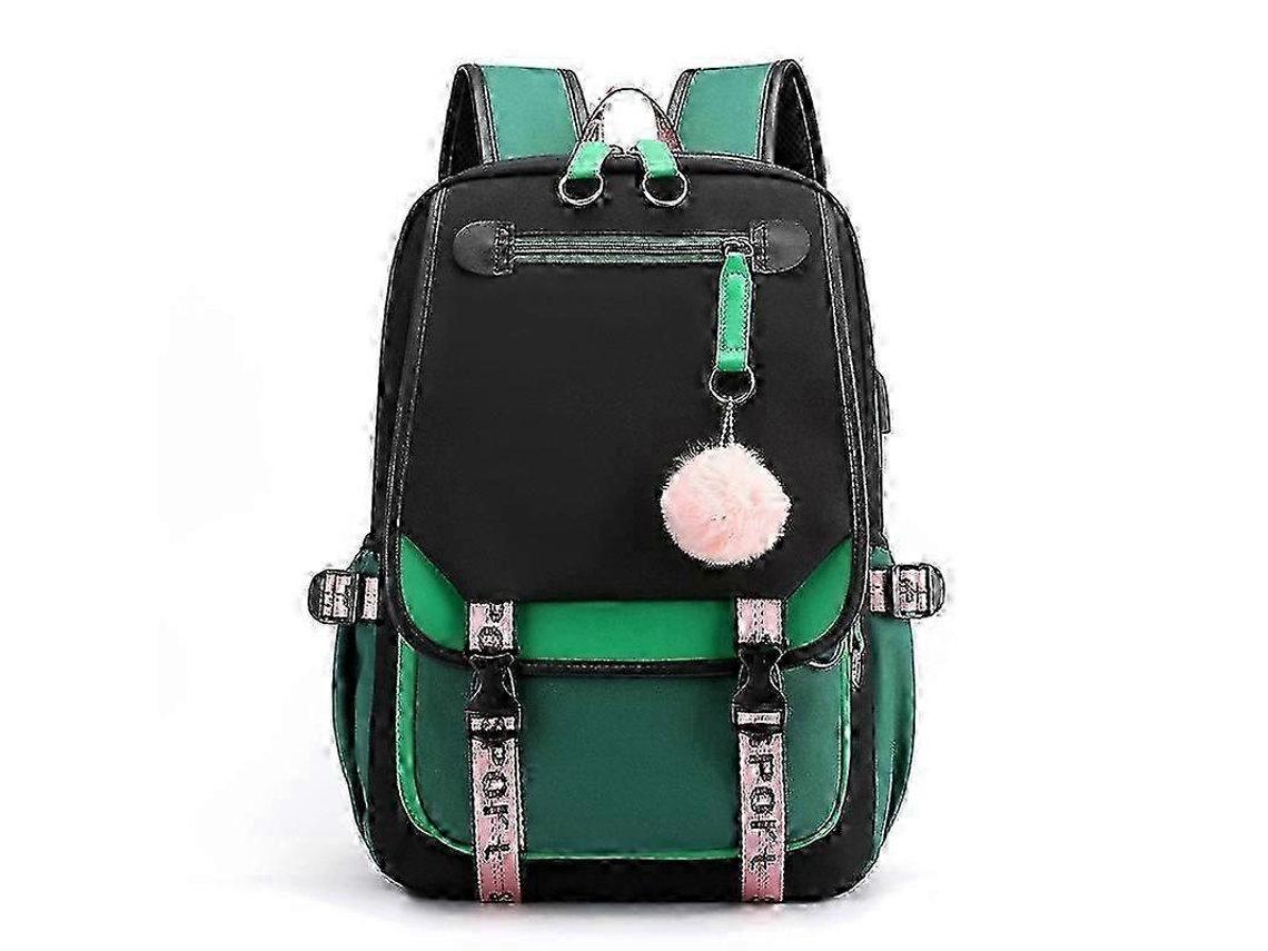 Mochila Escolar Com Usb Para Lazer Para Estudantes