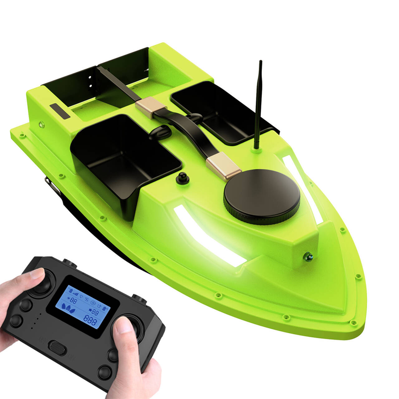 Barco De Isca Lokeevan D19 Gps 4 Contentores Carga De 2 Kg 12000 Mah Alcance De 500m