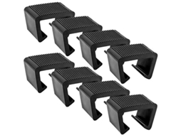 Clip Para Móveis De Rattan Multipropósito Conector De Sofá De Palha Resistente Abs 8 Unidades 5,25 Cm