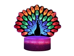 Luz Noite 3D Presente Criativo Lâmpada de Cabeceira Led RNEMITERY
