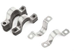Abraçadeira de Tubo em Forma U Aço Inoxidável 20 Mm, Abraçadeiras Cabo, Fixadores, Peças CHABERLU