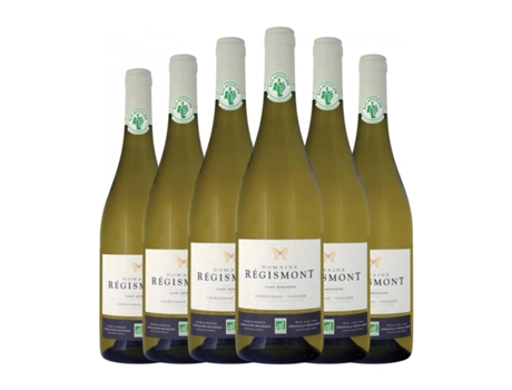 Vinho branco REGISMONT Chardonnay Viognier Vin de Pays Languedoc (0.75 L - 6 Unidades)