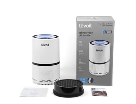 Purificador de ar branco LEVOIT True Hepa