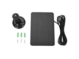 Mali Painel Solar para Smart Campainha Carregamento Google Nest Doorbell 2 3 3+ 4 Plus Câmera 2k com Cabo 3m