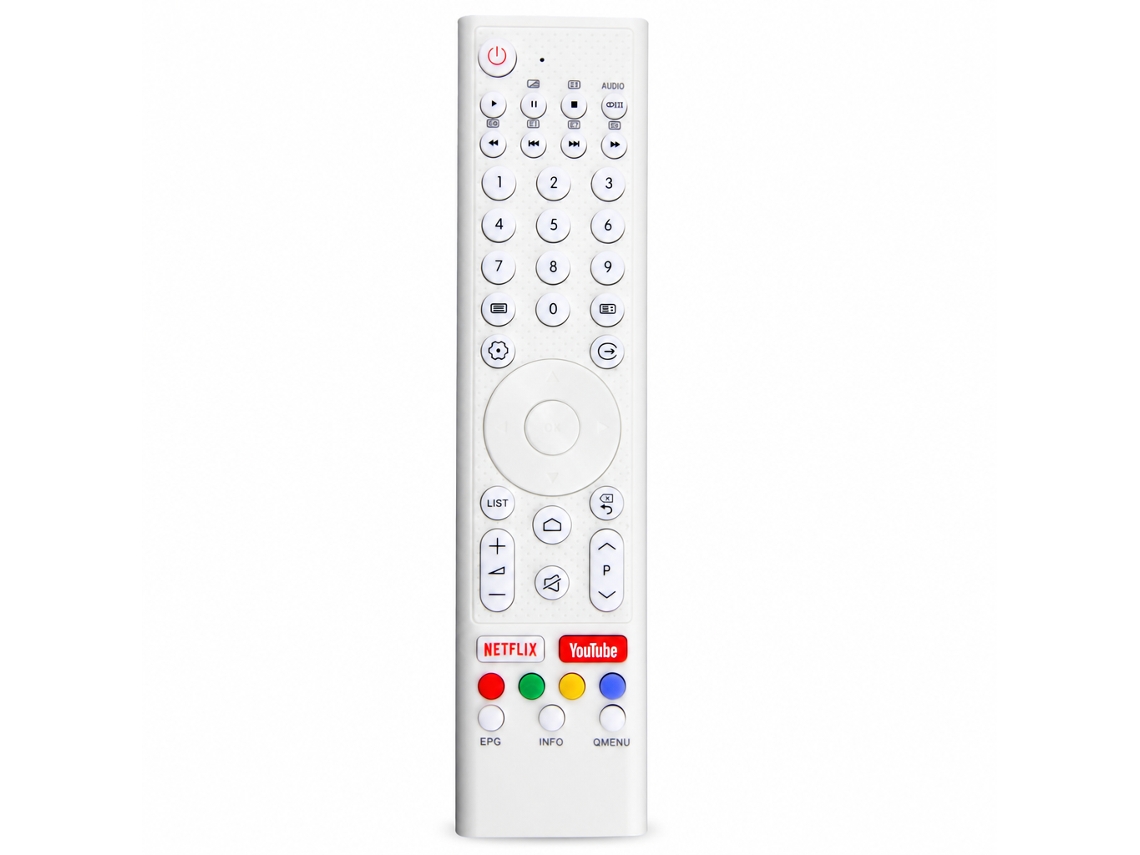 Comando À Distância Para Tv Lcd Compatível Com Chiq, Aiwa E Kogan, Sem Voz, Sem Configuração