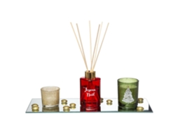 Velas de Natal FÉÉRIC LIGHTS AND CHRISTMAS Conjunto de fragrâncias (Multicor)