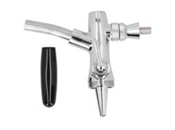 Torneira De Cerveja Artesanal Inox Cano Longo