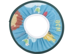 Touca De Banho Infantil Ftvogue, Touca De Banho Tecido Para Bebê Com Elástico, Estampa De Desenho Animado, Proteção Para