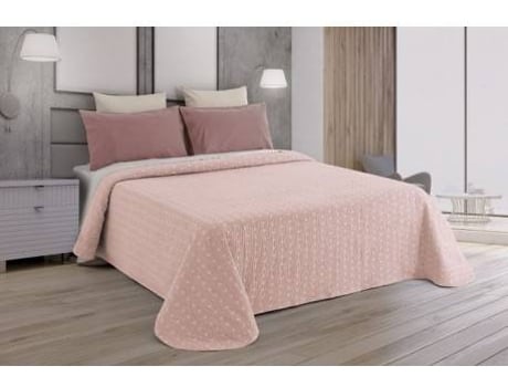 Colcha DONATELLA 578 80%Algodão Rosa 105 cm