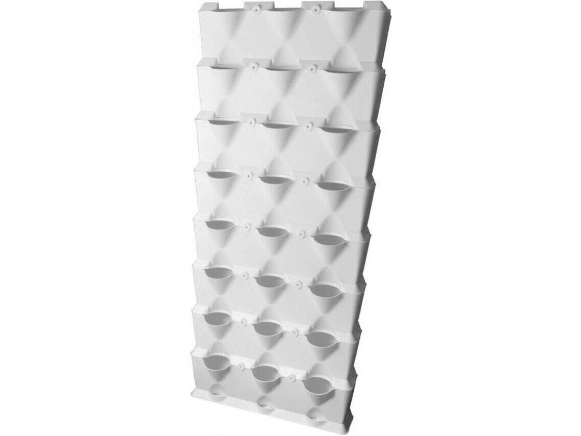 Jardim Vertical MINIGARDEN Kitchen Branco + Kit de Rega (147x64.6 cm - 8 Módulos)