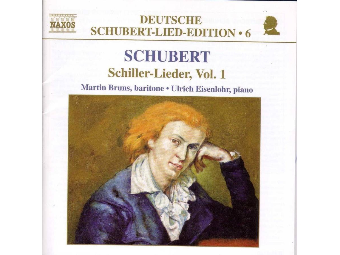 CD Bruns,Martin/Eisenlohr,Ulrich - Schiller-Lieder Vol.1 (1CD)