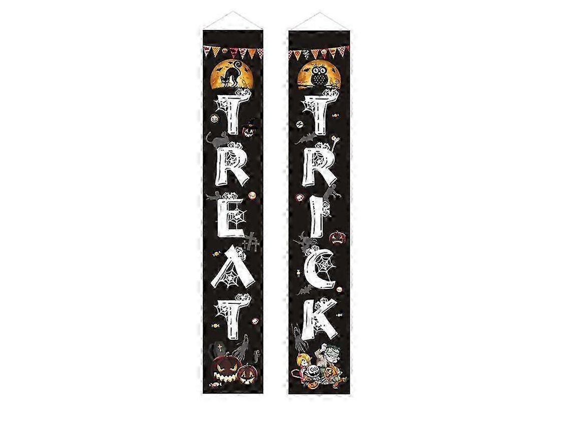 Decorações de Halloween com banners
