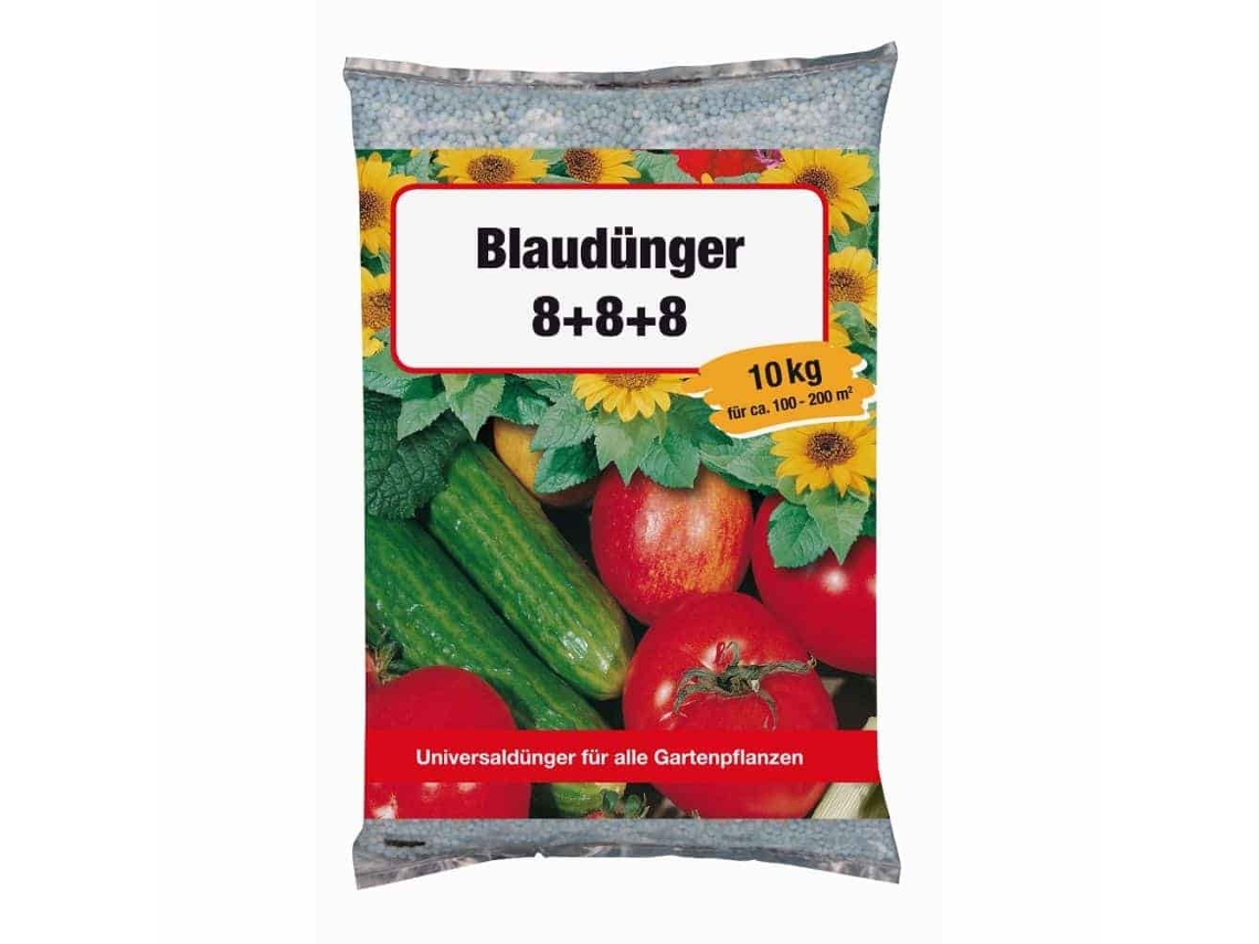 Beckmann NPK 888 Fertilizante universal de 10 kg para nutrição completa em jardins