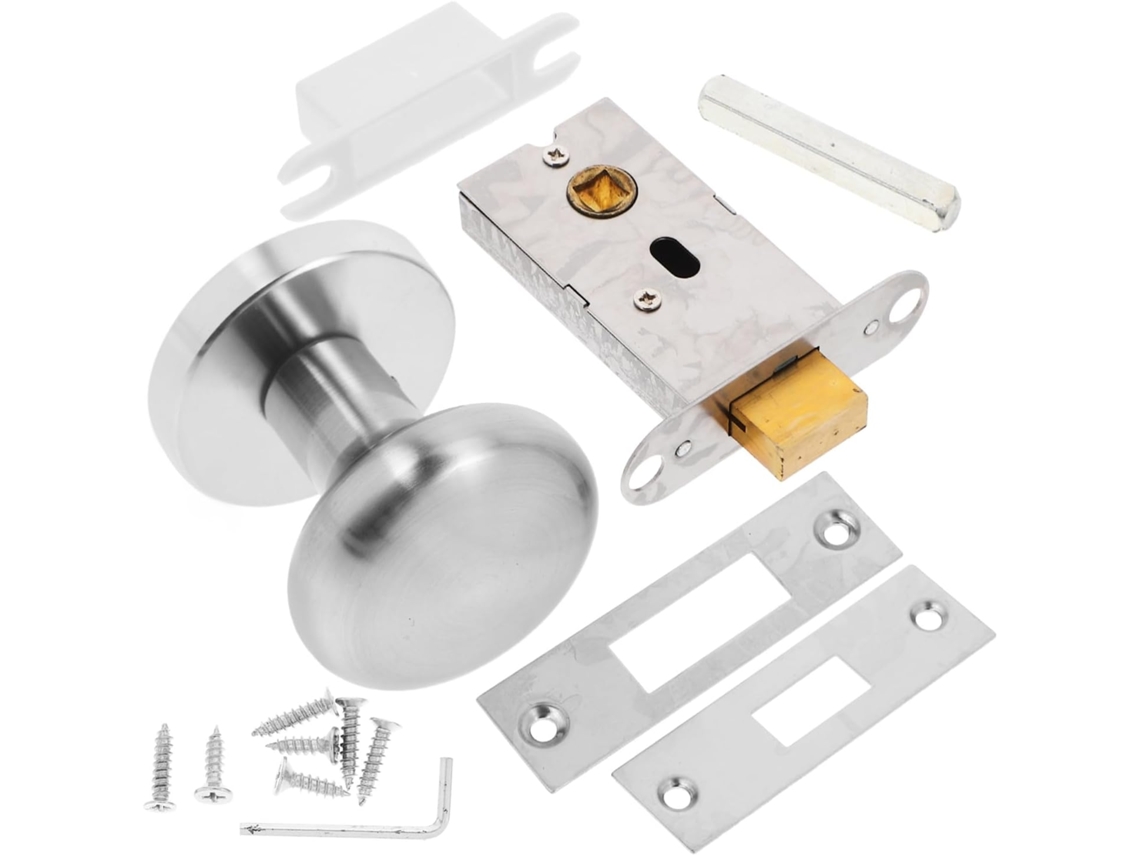 Fechadura De Porta Sem Chave Garneck Em Aço Inoxidável Para Armários E Portas Quarto, Modelo Moderno E Invisível Com