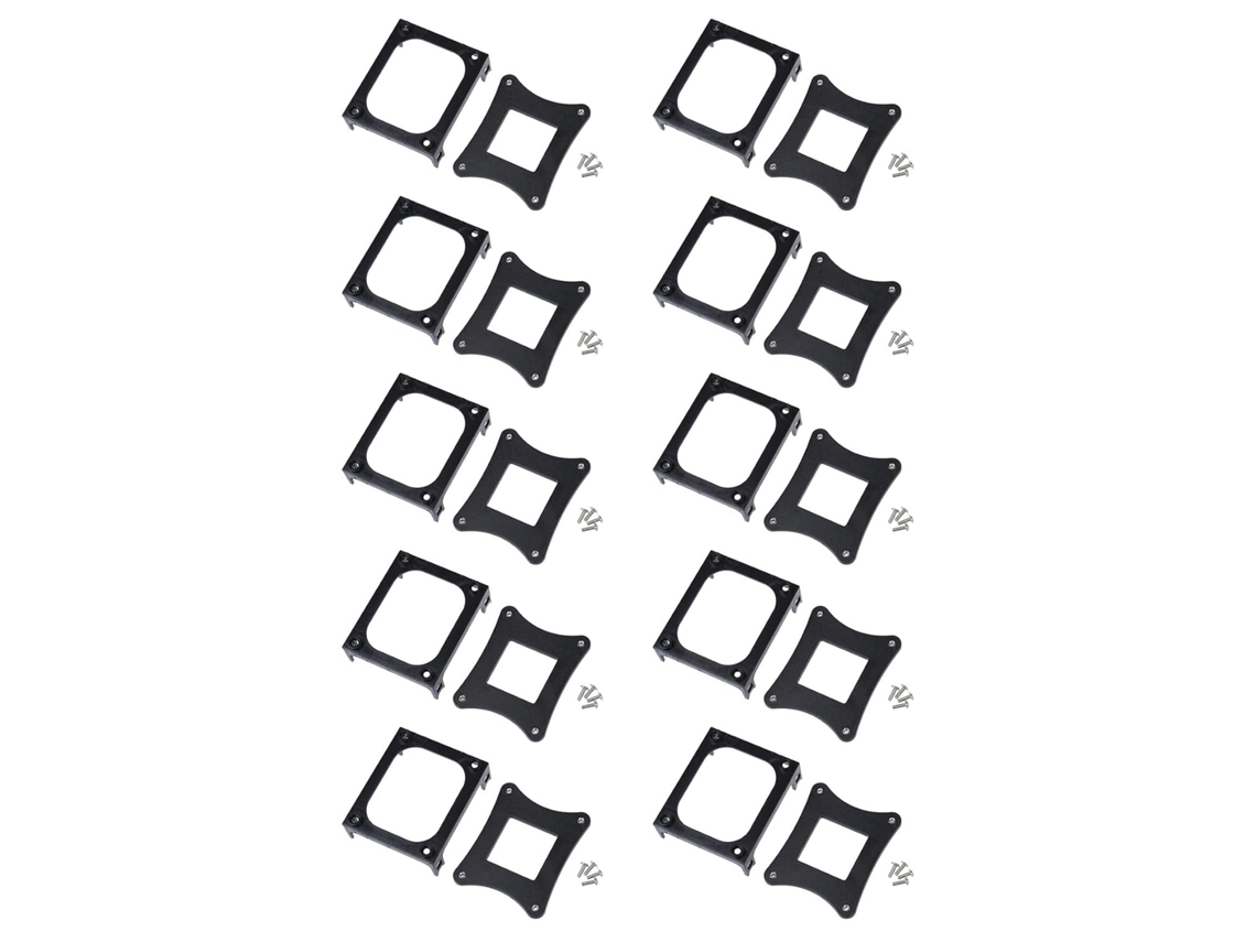 10x Suporte de Ventoinha de Cpu em Plástico Preto para Soquete 478 SFUSHOS