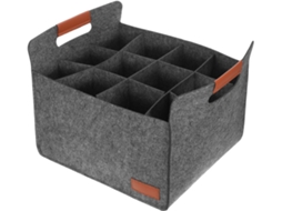 Bolsa Para Transportar Garrafa De Vinho, Em Feltro Resistente, Reutilizável E Com Alça.