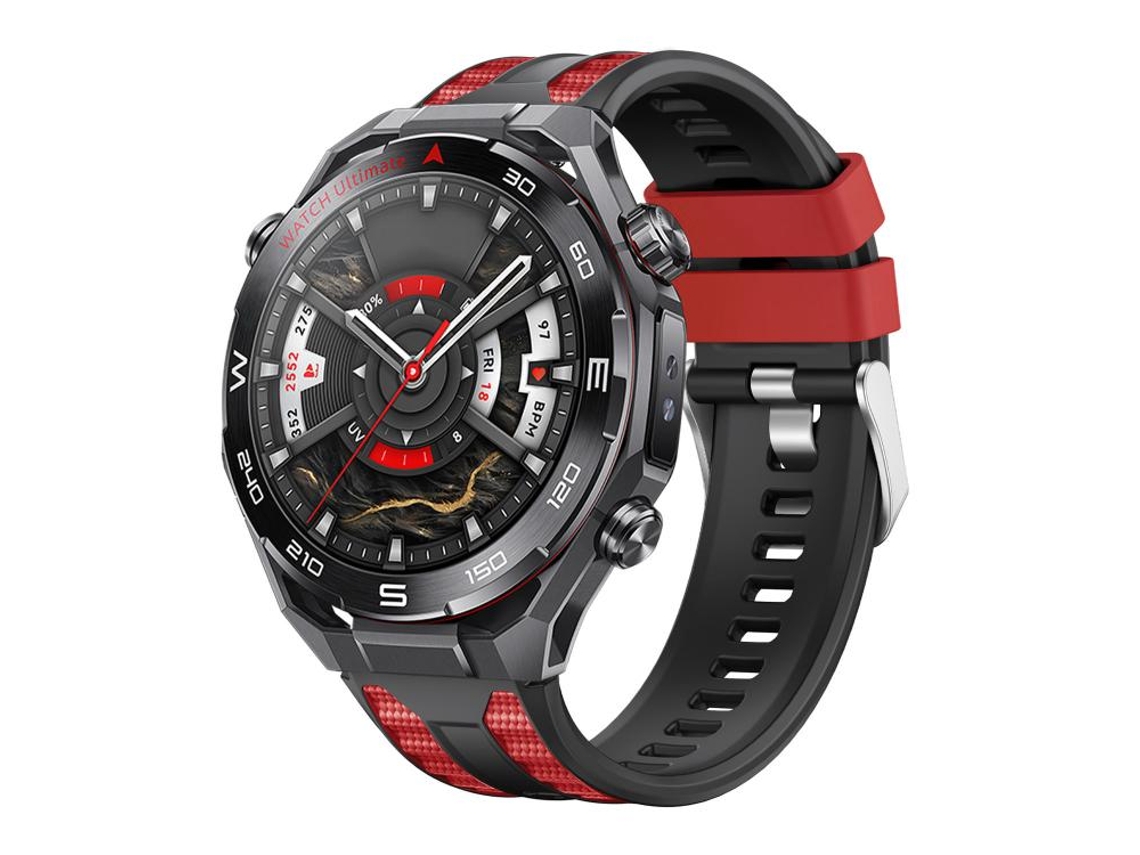 Bracelete para Huawei Watch Ultimate 2 silicone esportivo com fivela preta azul noite XIAOMOYU