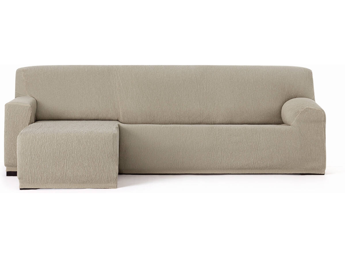 Capa de Chaise Longue Esquerda para Braço Curto EYSA Premium Troya (310 x 170 x 110 cm - Poliéster - Vison)