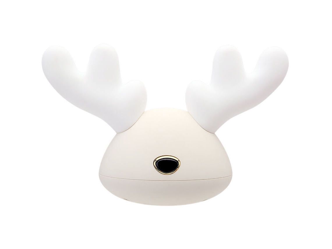 Luz Noturna Led Multicolorida Recarregável Via Usb para Quarto Ou Sala de Estar com Tema Natalino BRILVIBERA