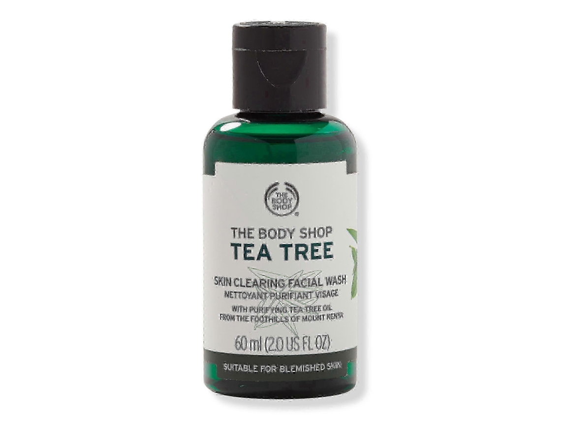 Sabonete Facial De Limpeza Com Tea Tree Da The Body Shop, Tamanho Viagem, 56 G