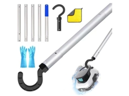 Ganchos para Robô de Piscina com Haste Telescópica de 185 Cm para Aiper HENTEN HOME