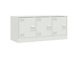 Tv Cabinet, Tv Cabinets Vidaxl Branco Aço (n/a)