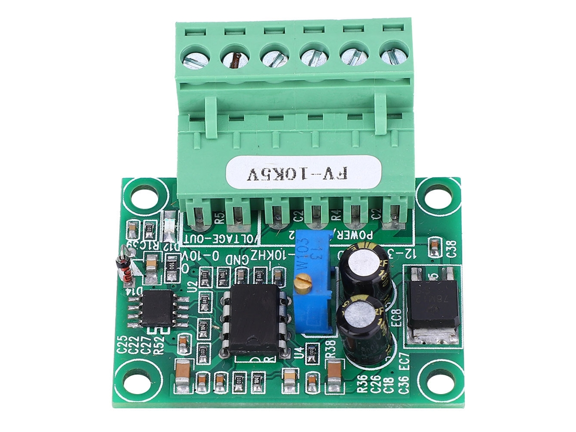 Módulo conversor de frequência para tensão fotovoltaica 10kHz 5V 0‑10kHz para 0‑5V Inversor digital para analógico