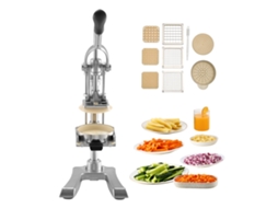 Cortador De Batatas Fritas Succebuy Em Aço Inoxidável Com 3 Lâminas E 1 Espremedor