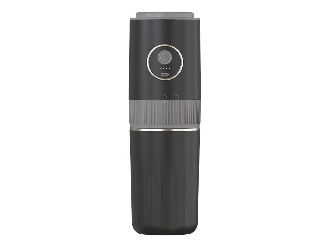 Máquina de Café Portátil com Moedor e Filtro ZSANFS (preto Fosco 245*80mm)