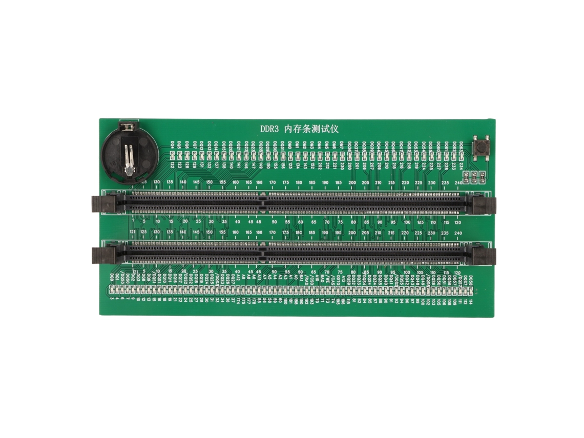 2026zentro-testador De Memória Ddr3 Placa De Teste Com 110 Indicadores Led Para Computador Desktop Ddr3