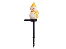 Lâmpada Solar Led Boneco de Neve Iluminação Externa Decorativa Iluminação de Paisagem Objeto Decorativo Sjxl5538