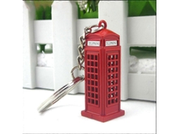 Chaveiro Booth British London Para Carro, Para Mulheres E Meninas_yua