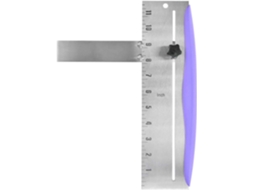 Raspador De Bolo Aço Inox - Espátula Ajustável - Altura 28 Cm - Para Diy, Fondant