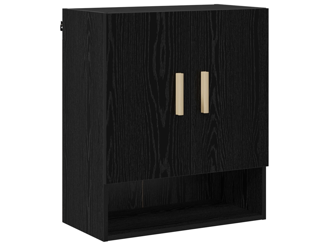 Armário de Parede Carvalho Preto 60 X 31 X 70 Cm MAISON EXCLUSIVE