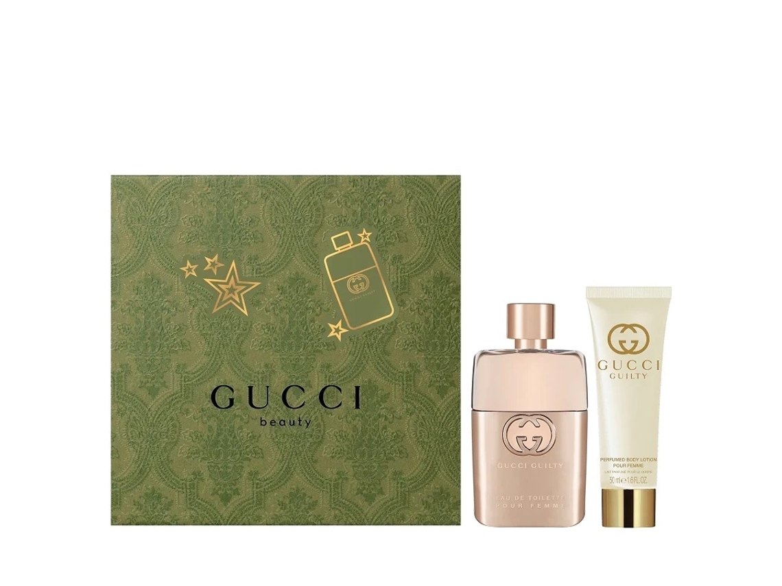 Conjunto de oferta GUCCI Guilty Pour Femme Edt 50Ml Bodylotion 50Ml