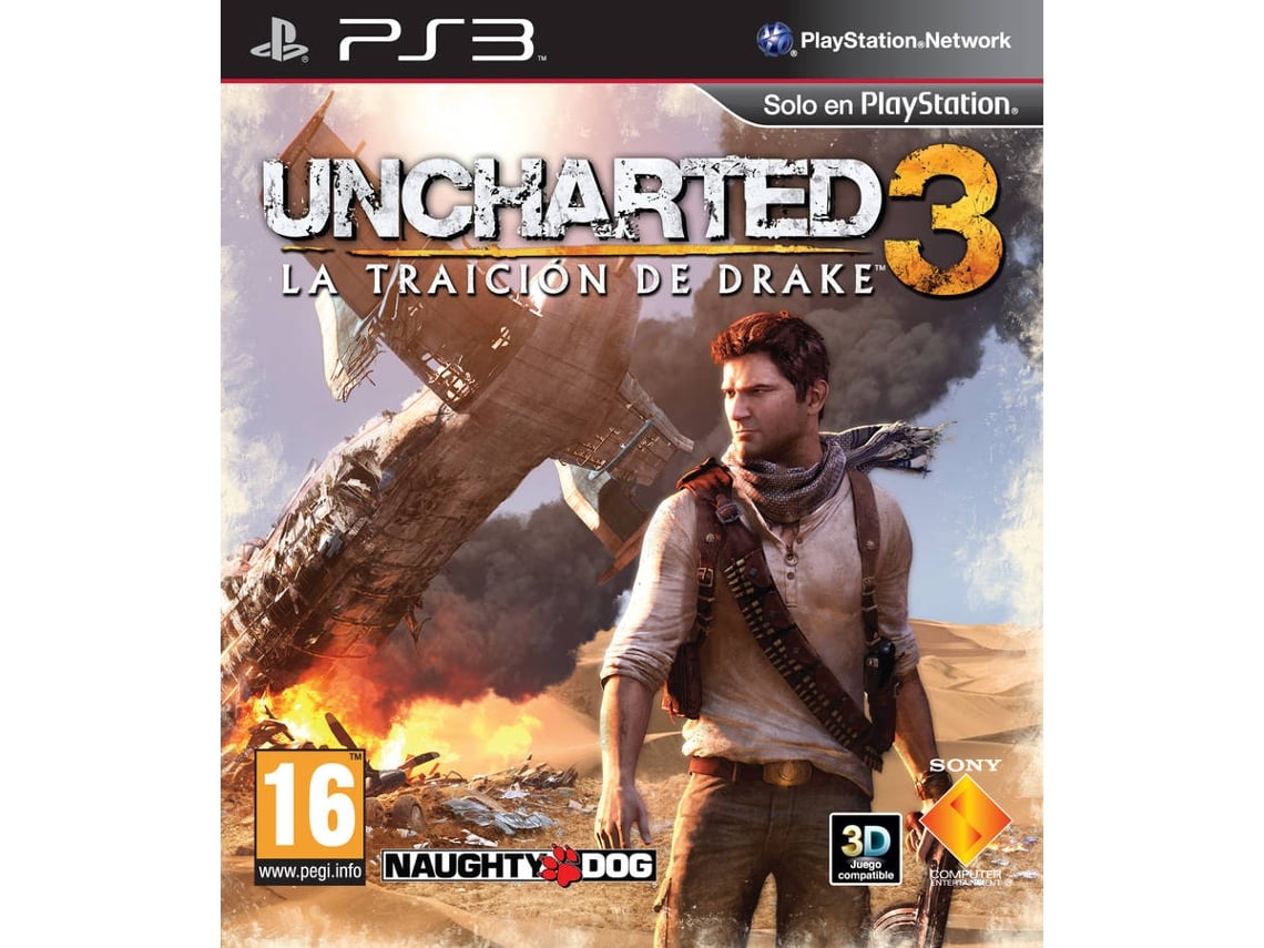 Jogo PS3 Uncharted 3 (Usado)