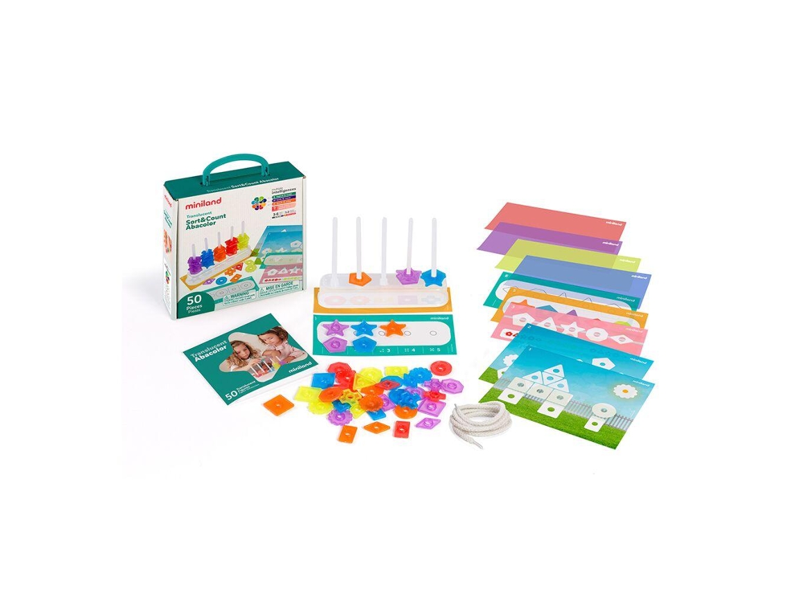 Translucent Sort&Count Abacolo Miniland