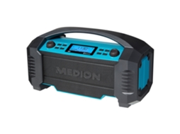 Life E66050 para Local de Trabalho Analógico e Digital Preto Azul MEDION