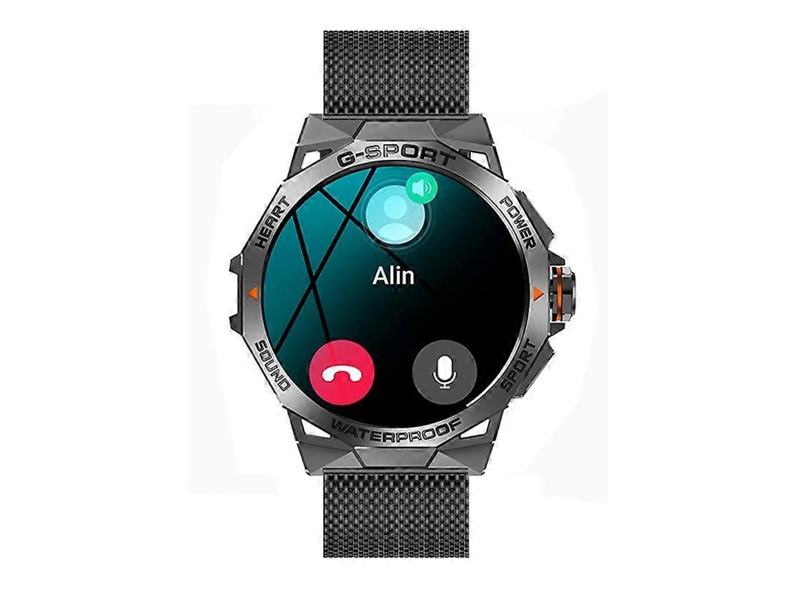 Relógio Inteligente Esportivo K62 De 1,43 Polegadas À Prova D'água Com Bluetooth, Chamadas, Previsão Do Tempo E Música.
