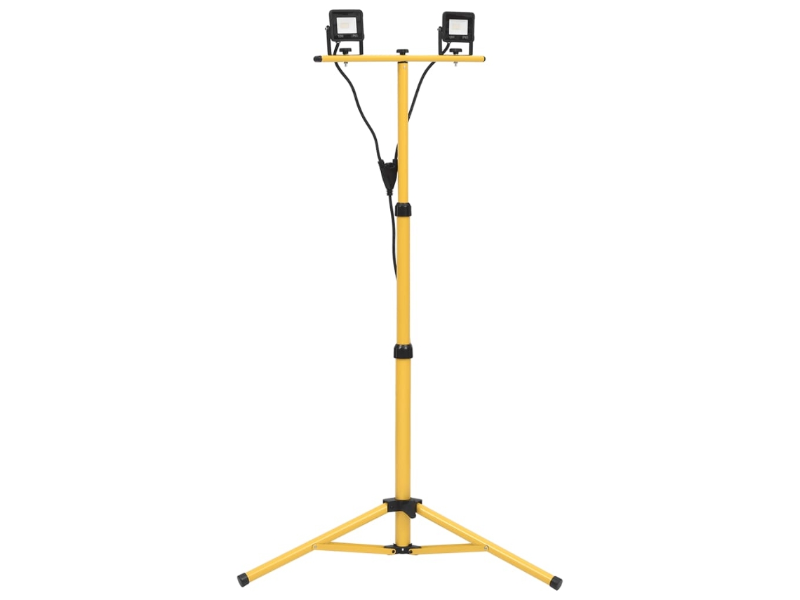Led Floodlight, Led Floodlights Vidaxl Preto Alumínio