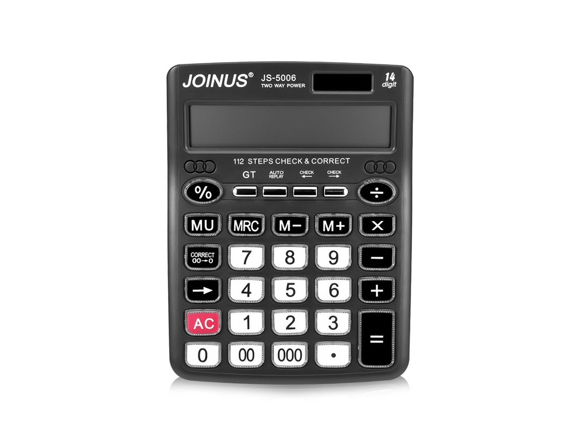 Calculadora Científica Preta (bateria, Exames De Matemática)