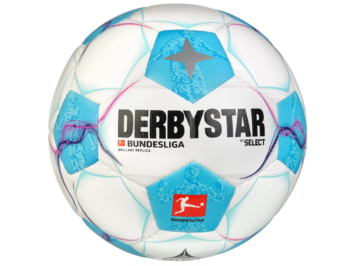 Bundesliga Brillant Replica Fifa Basic V24 Ball 162008f, Unissex, Bolas De Futebol Derbystar (branco 4 Eu)