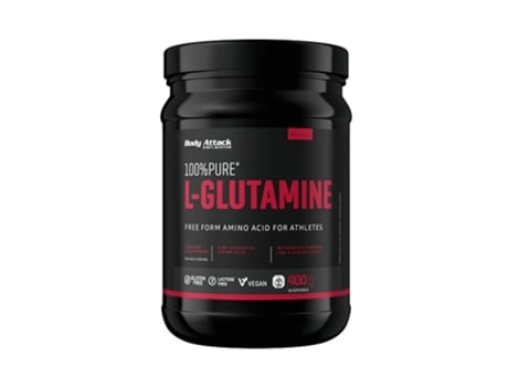 100 Pure L Glutamina Body Attack Nutrition (400g)