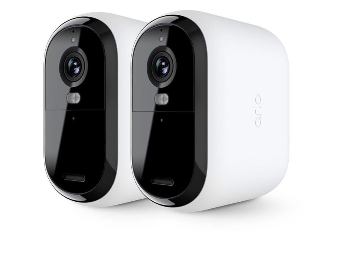 Pacote Com 2 Câmeras Arlo Fhd Xl Essential2 Exterior Bateria Visão Noturna