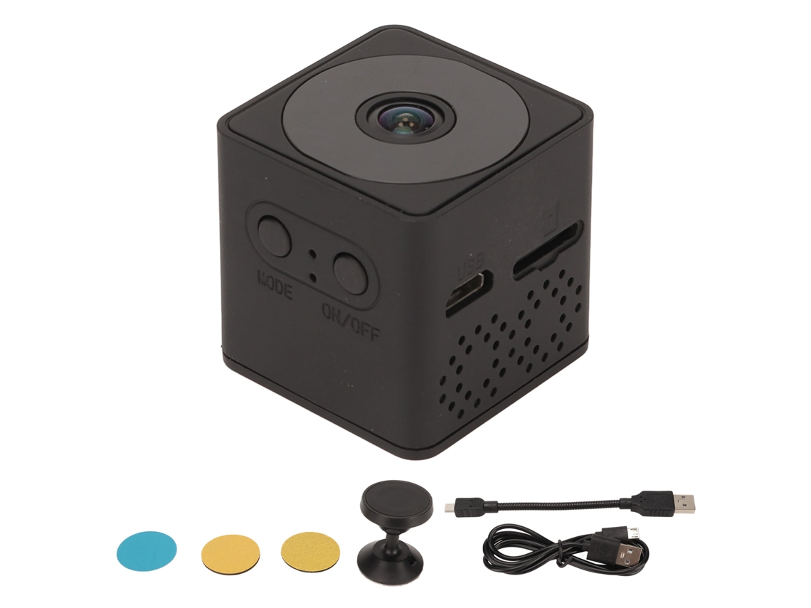 Aetheria mini Câmera de Segurança Sem Fio Hd 1080p Visão Noturna App Visualização Remota
