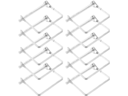 Conjunto De 10 Pinos De Reboque Maciços, Fáceis De Instalar, Pinos De Metal.
