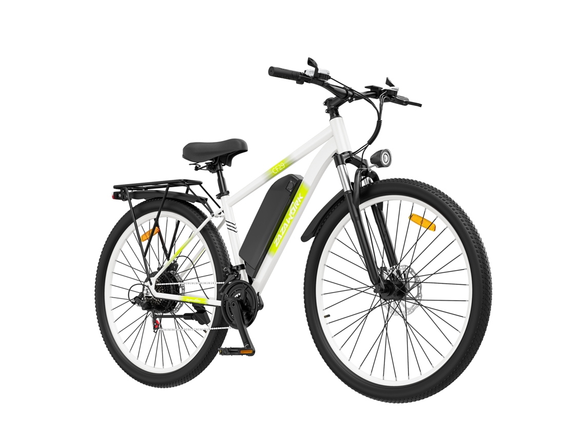 Bicicleta Elétrica ZAZAWORK Cf29 com Bateria Removível de 48v 15ah e Desviador Shimano de 21 Velocidades.
