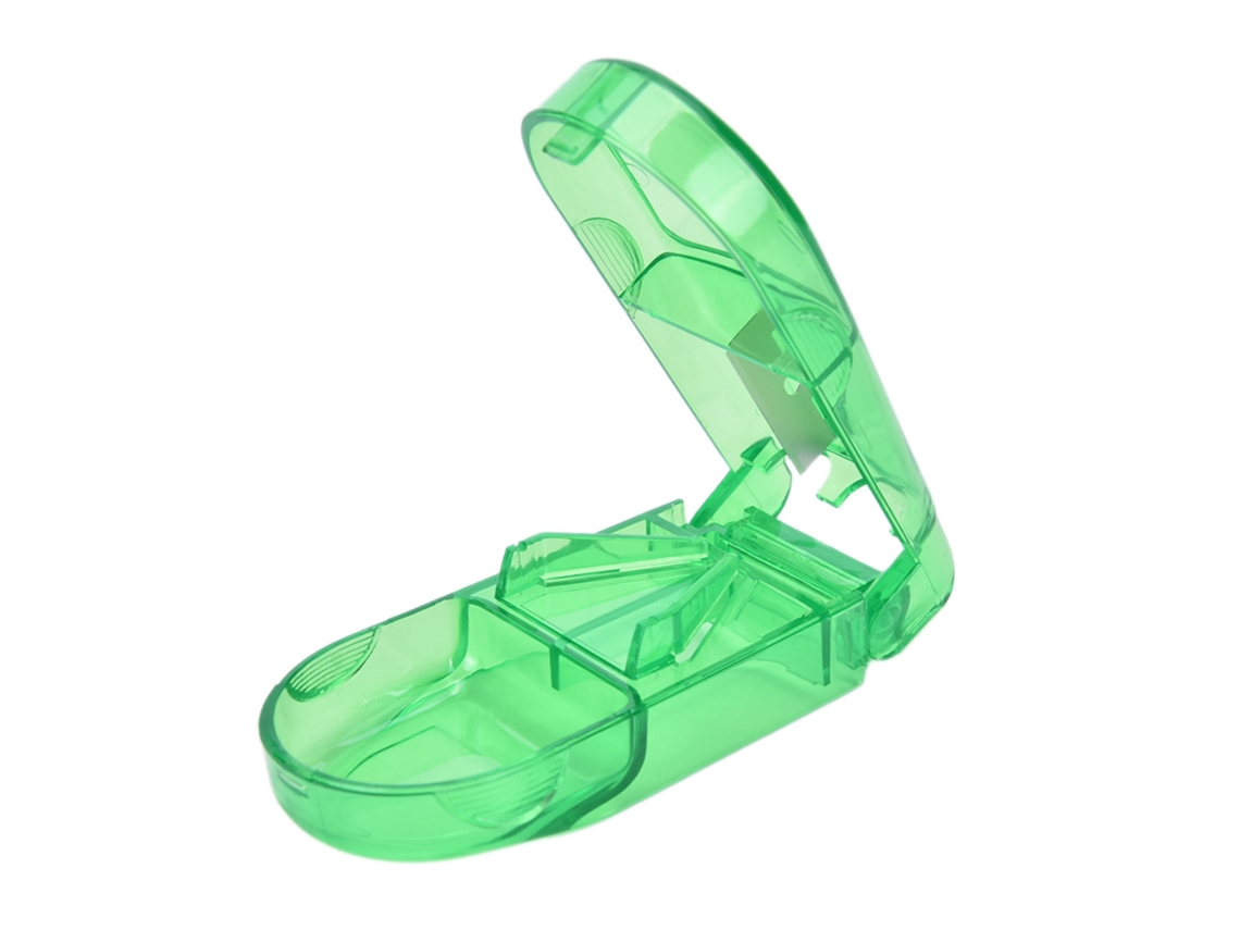 Unidade Mini Caixa Portátil Útil Para Armazenamento De Medicamentos, Porta Comprimidos Com Divisórias, Estojo Pílulas, 3 Cores Aquaforge