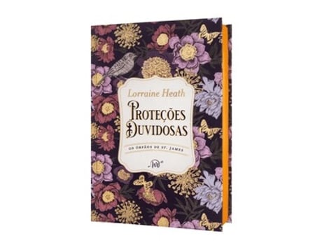 Livro Proteções Duvidosas - Edição De Luxo Em Capa Dura Do Segundo Livro Da Série Os Órfãos De St. James De Lorraine Heath (português Do Brasil)