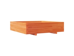 Garden Planter, Garden Planters Vidaxl Marrom Madeira De Pinho (100 X 100 X 26.5 Cm)